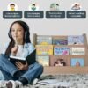 WonderVed Montessori Book Shelf for Kids Room