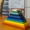 Wonderved Wooden Rainbow Plates