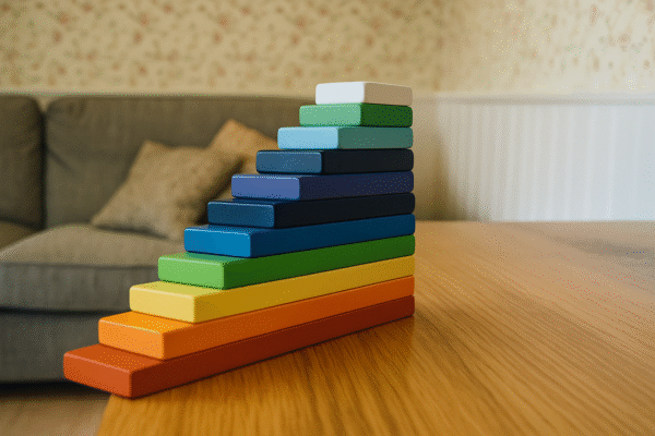 Wonderved Wooden Rainbow Plates