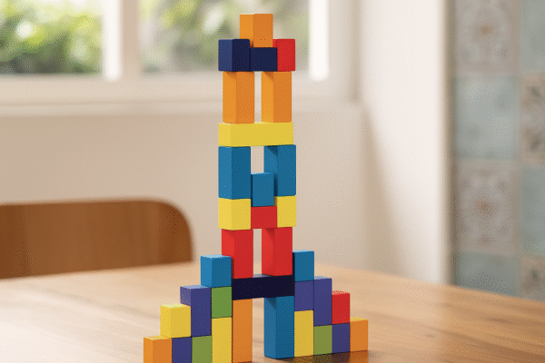 Wonderved Wooden Pyramid Blocks